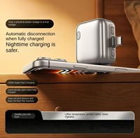 Chargeur USB-C 140W à éjection automatique, protection contre la surcharge, matériau ignifuge pour PC, universel pour téléphone portable