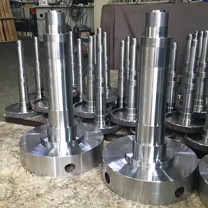 Kunden spezifische Präzisions-CNC-Bearbeitungs welle aus geschmiedetem Stahl