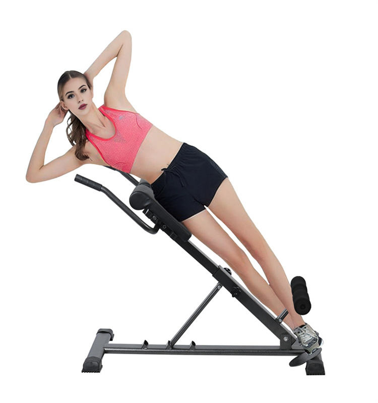 腹筋運動ウエストエクステンションワークアウト臀部マシンシットアップ