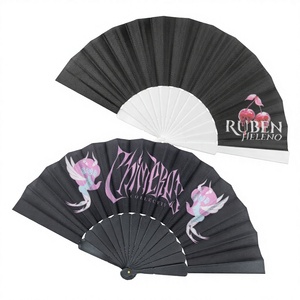 Factory Price Custom Hand Fan Folding Fans Hand Held Plastic Hand Fan for Wedding, Business Gifts