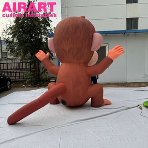 Dễ thương <span class=keywords><strong>Inflatable</strong></span> phim hoạt hình mô hình, artair tùy chỉnh <span class=keywords><strong>Inflatable</strong></span> linh vật tượng, mới được thiết kế <span class=keywords><strong>Inflatable</strong></span> khỉ - Product Image 3