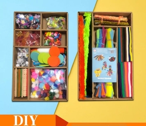 <span class=keywords><strong>Vente</strong></span> directe <span class=keywords><strong>d</strong></span>'usine, kit de bricolage éducatif, boîte de jouets artisanaux, cadeau pour bébé, nombreux produits dans la boîte, jouets artisanaux pour enfants - Product Image 4