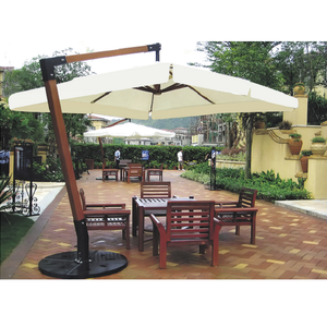 Gran Plaza de madera con forma de <span class=keywords><strong>sombrilla</strong></span> <span class=keywords><strong>colgante</strong></span> paraguas al aire libre - Product Image 1