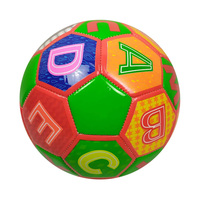 Ballon de football en PVC de taille mini pour enfants, motif lettres, cadeaux promotionnels gratuits pour bébés et enfants