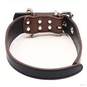 Kalung Anjing Kulit PU 2026, Empuk, Dapat Disesuaikan, Anti Air, Lembut, Elegan, Sederhana untuk Anjing Kecil, Sedang, dan Besar - Product Image 3