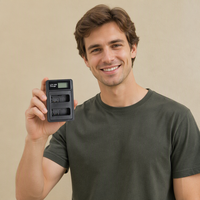 Vente directe d'usine, chargeur EN-EL14 EN-EL14A pour batterie d'appareil photo Nikon avec port USB-C