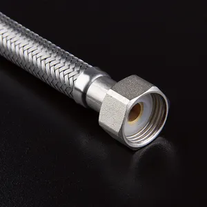 Factory direct sale stainless steel 304 braided hose rubber hose braided stainless steel shower hose