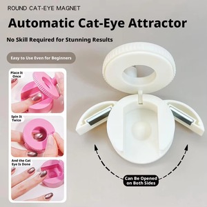 NUEVO Imán Superfuerte Ojo de Gato para Uñas, Herramienta Magnética de Succión Automática para Arte de Uñas Ojo de Gato con <span class=keywords><strong>Luz</strong></span> Ancha y Lateral, Estilo Francés - Product Image 4