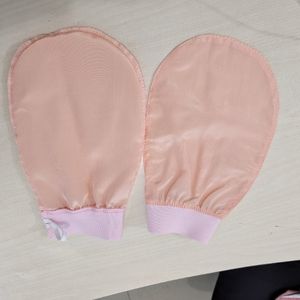 टैन के बाद शरीर के लिए टर्किश रॉ कोकून सिल्क एक्सफ़ोलीएटिंग दस्ताने सिल्क एक्सफ़ोलीएटिंग दस्ताने - Product Image 3