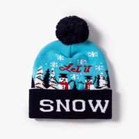 Chapeau de Noël en tricot LED, bonnet lumineux de Noël, bonnet d'hiver unisexe, chapeau en tricot avec LED colorées pour Noël et le Nouvel An
