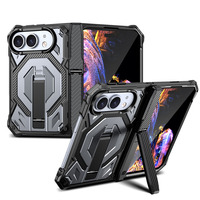 Funda Magnética Plegable para Teléfono con Soporte Vertical Oculto, Protección Total a Prueba de Golpes para iPhone 18 Ultra iPhone 18 Fold