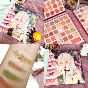 Palette de fards à paupières imperméables LEKE YIEES 105 couleurs Noël <span class=keywords><strong>Renne</strong></span> (poudre) – Favoris du cosplay, excellent rapport qualité-prix - Product Image 3