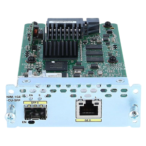 NIM-1GE-CU-SFP NIM Módulo de Expansión de Red para Router, 1 Puerto WAN, Doble Modo RJ45 y SFP, NIM-1GE-CU-SFP - Product Image 1