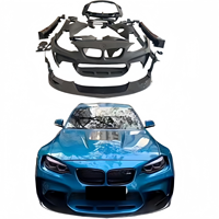 Kit carrosserie large MTC pour BMW Série 2 F87 M2/M2C, comprenant pare-chocs avant et arrière, ailes, jupes latérales, diffuseur arrière et capot