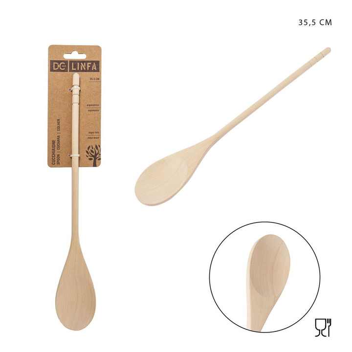 Large Wooden Spoon 35.5cm - Kitchen Utensils