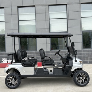 Carrito de <span class=keywords><strong>Golf</strong></span> Eléctrico de 4 Ruedas Motrices, Marca Estadounidense, Gran Venta, 4 Plazas para Adultos - Product Image 3