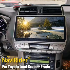 วิทยุติดรถยนต์สำหรับ Toyota Land Cruiser Prado 150 ปี 2010-2023 หน้าจอแอนดรอยด์ 12.3 นิ้ว เครื่องเล่นมัลติมีเดีย วิดีโอ รองรับ Carplay ระบบนำทาง GPS - Product Image 1
