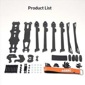 Apex HD 10 นิ้ว 457 มม. ระยะฐานล้อ 3K โครงสร้างคาร์บอนไฟเบอร์ทั้งหมด สำหรับโดรน รองรับการส่งภาพแบบ Vista Map Transmission FPV ผลิตในกวางตุ้ง - Product Image 6