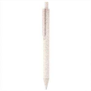 Eco-Friendly Wheat Straw <b>Retractable</b> Ballpoint <b>Pen</b> for Tradeshow Giveaways Plastic Custom <b>Pen</b> Cheap - Product Image 4