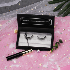Emballage Marque Blanche Cruelty Free Fait Main <span class=keywords><strong>Eyeliner</strong></span> <span class=keywords><strong>Magnétique</strong></span> Liquide Imperméable <span class=keywords><strong>Cils</strong></span> Entiers Naturels OEM/ODM - Product Image 3