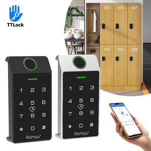 Serrures électroniques intelligentes Ttlock pour verrouiller les tiroirs, les armoires, les casiers avec code NFC, empreinte digitale et contrôle par application téléphonique - Product Image 4