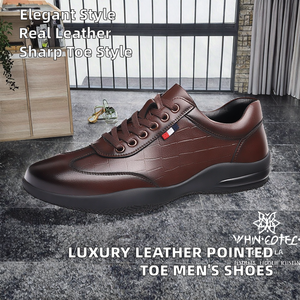 Neue Hochwertige Britische Aristokratie Herren Echtleder Schnürschuhe Luxuriöses Design Tarnmuster Sneakers Sommer Herbst Winter - Product Image 2