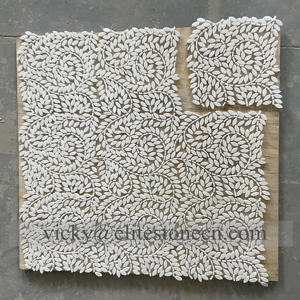 12x12壁タイルカラフルなハイエンド壁モザイクタイル家庭装飾用低価格プレミアム大理石天然石クラッディング - Product Image 2