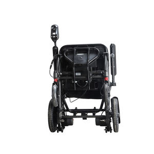 Batteria rimovibile facile funzionamento della sedia a rotelle disabilitata sedia a rotelle elettrica pieghevole e leggera con il telecomando - Product Image 6