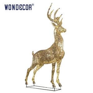 Wonderen Hot-Selling Moderne Outdoor Decoratieve Kunst Sculptuur: Led Vlinderboom Roestvrij Staal Sculptuur - Product Image 4