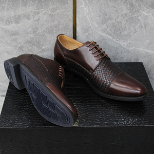 Nouvelles chaussures décontractées pour hommes en cuir de haute qualité, légères, luxueuses, haut de gamme, respirantes - Product Image 3