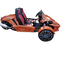 XCEGO Tricycle Électrique Personnalisable à Trois Roues, Véhicule Tout-Terrain Haute Vitesse, Moto, Trike, Roadster, Vélo Électrique, Voiture de Course, Jeep, Chariot de Plage