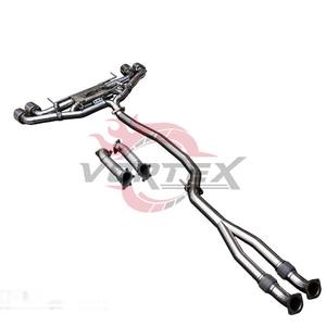 Système d'échappement Valvetronic en titane de grade 5 Vortex pour NISSAN GTR R35 Catback et Y-Pipe, poli miroir, son actif - Product Image 4
