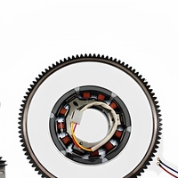 Kit de conversion de démarrage électrique pour moteurs de micro-cultivateurs 170F 173F 178F 180 186F 188F
