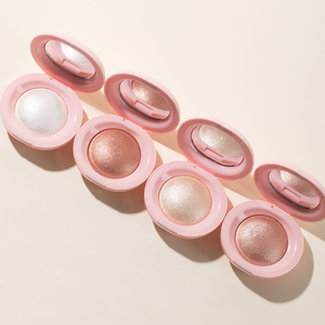 Venta al por mayor de maquillaje de brillo de piel de larga duración de alto pigmento de etiqueta privada rubor natural vegano Libre de crueldad mineral rubor horneado - Product Image 3