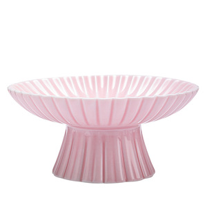 Plato de cerámica para frutas, grande, redondo, de porcelana, diseño minimalista, para el hogar, sala de estar, salón de té, plato para dulces - Product Image 2