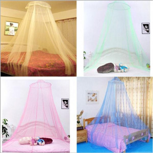 Royal Round Dome Mosquito Net White Mesh Canopy For Home Bed Use - Product Image 1
