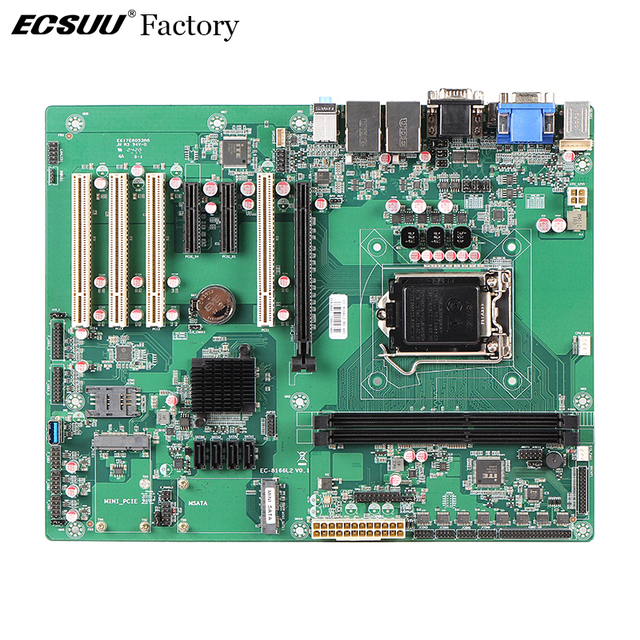 New Wholesaler Intel Haswell 4th Gen I3/I5/I7 Processor DDR3 16GB 15 USB 10 COM Ports Dual LAN VGA SATA Industrial Desktop