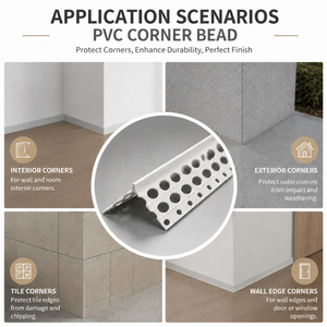 Profilés d'angle en <span class=keywords><strong>PVC</strong></span> insonorisants et anti-humidité pour murs de couloirs et chambres d'hôtel - Product Image 5