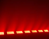 Barre de lumière LED sans fil étanche IP65 pour extérieur, WiFi DMX512, 18x20W RGBWA 6-en-1, à batterie, pour scène, mariage, éclairage mural