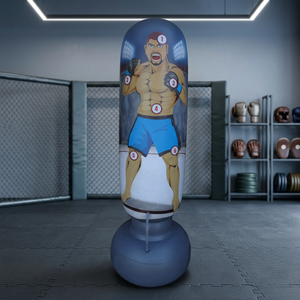 MAKE WAVE Custom Inflatable PVC Punching Bag-Durable & Explosion-Proof <b>25KG</b> <b>Weight</b> Customized Solutions for Boxing Sport Matches - Product Image 6