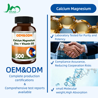 Gélules molles de calcium, magnésium, zinc et vitamine D3 - Formule de citrate de calcium (dosage personnalisé/fourniture en vrac)