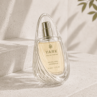 Flacon de parfum vide personnalisé avec finition d'impression par pulvérisation dégradée, 50 ml, flacon de parfum rond en verre de luxe avec emballage en boîte magnétique