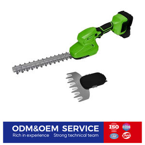 Taille-haie électrique sans fil avec <span class=keywords><strong>batterie</strong></span> rechargeable, <span class=keywords><strong>coupe</strong></span>-herbe léger pour l'entretien des pelouses en extérieur - Product Image 1