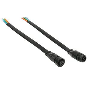 Conector IP 67 impermeable con cable plano, fabricante 2, 3, 4, 5 pines