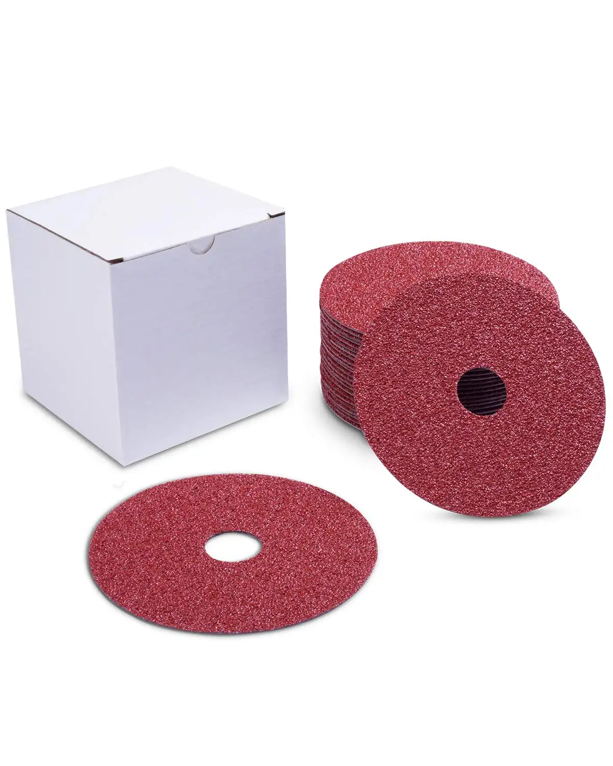 Zirconia Resin Fiber Sanding and Grinding Discs  4.5x 7/8  36 Grit - 25 Pack