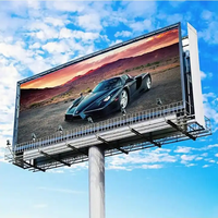 Pantalla LED para Exteriores HLT de Alto Brillo, para Publicidad en Supermercados y Estadios, P5 mm, a Todo Color, Doble Cara, IP65 Impermeable, 2 Años de Garantía
