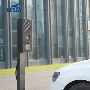 7.2kw Swip Card 32A Ev Station <span class=keywords><strong>de</strong></span> charge écran LCD Type 2 Pile <span class=keywords><strong>de</strong></span> charge <span class=keywords><strong>de</strong></span> <span class=keywords><strong>voiture</strong></span> <span class=keywords><strong>électrique</strong></span> - Product Image 4