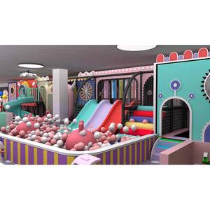 공장 직판 실내 소프트 플레이 공간 상업용 어린이 놀이터 장비 - Product Image 1