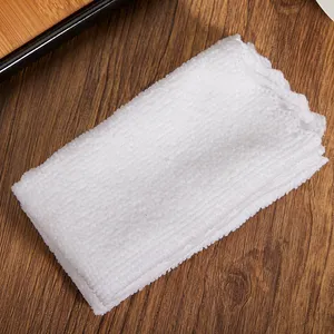 Asciugamani bagnati dell'hotel del ristorante imballato individuale su misura di nuova moda di alta qualità asciugamano bagnato in microfibra di tessuto umido in fibra Superfine