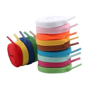 Cordones Planos Personalizados para Zapatos Deportivos, 36 Colores, Accesorios Planos para Zapatillas, Cordones Duraderos de Poliéster AF1 - Product Image 2